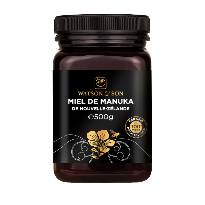 complément alimentaire naturel : Miel Manuka MG 100-500g (Méthylglyoxal)