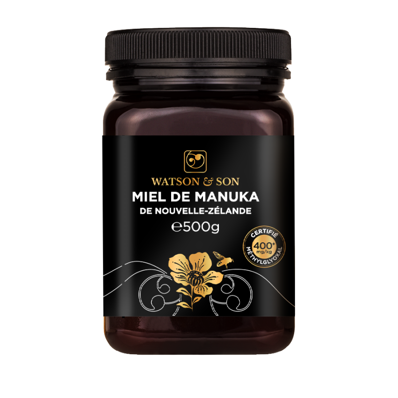 Miel Manuka Méthylglyoxal (MGO) 400 500gr
