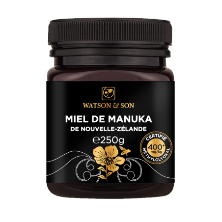 Miel Manuka Méthylglyoxal (MGO) 400 250gr