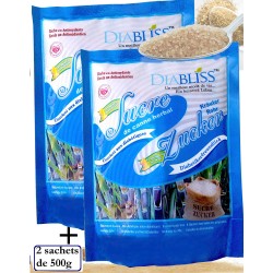 Véritable Sucre de Canne santé pour diabétiques, Minceur, Sportifs